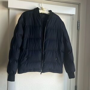 Kent & Curwen Bomber Jacket (Navy Blue)